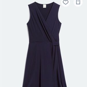 Kaileigh Blue Asymmetrical Dress